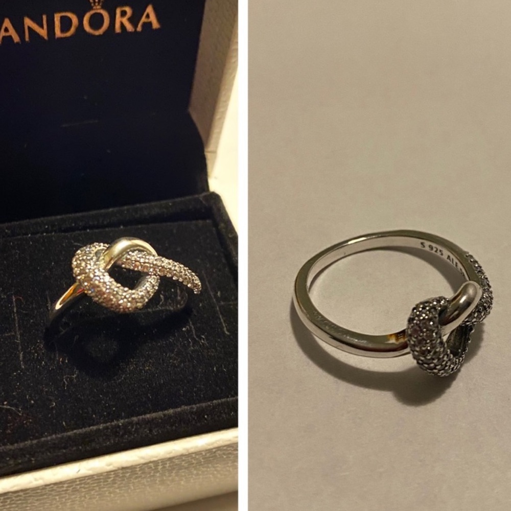 Knotted heart ♥️ ring 💍